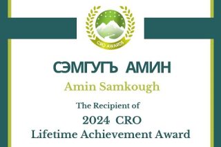 Amin Samkough the Recipient of the 2024 CRO Circassian Lifetime Achievement Award