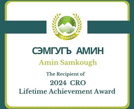 Amin Samkough the Recipient of the 2024 CRO Circassian Lifetime Achievement Award