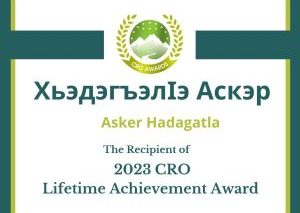 المنظمة الشركسية للعودة تمنح جائزة الإنجاز لمدى الحياة لعام 2023 للكاتب الراحل عسكر حدغالئة.